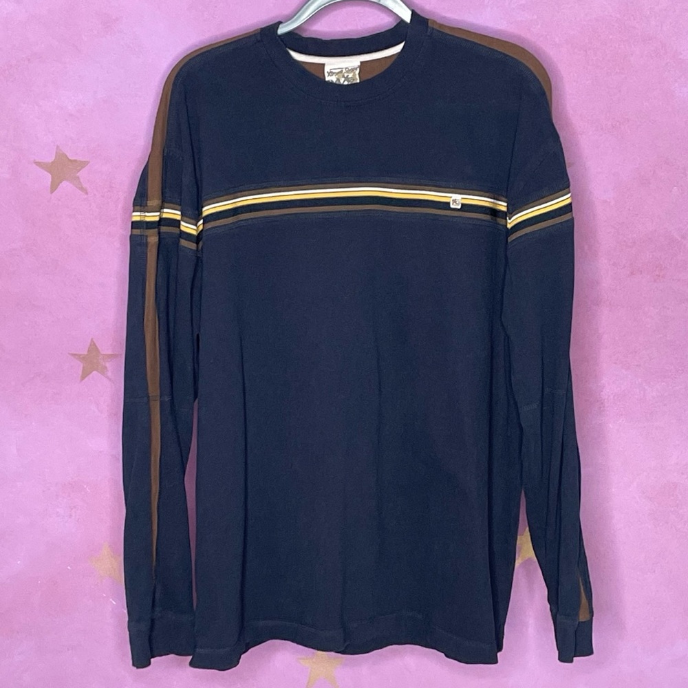 Xtreme Gear Long Sleeve T-Shirt Black Brown XL Vintage Y2K